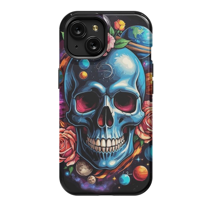 iPhone 15 StrongFit Astronomic Skull by LM2Kone