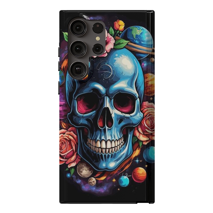 Galaxy S23 Ultra StrongFit Astronomic Skull by LM2Kone