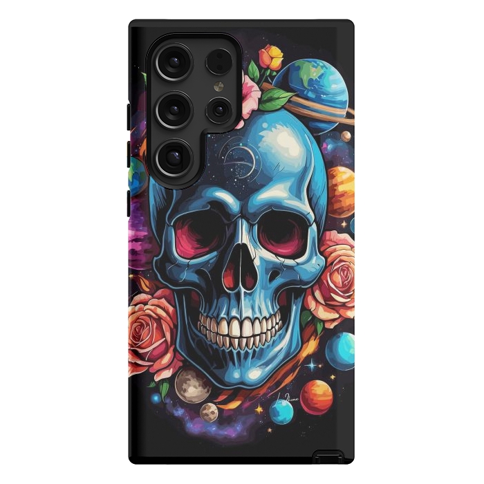 Galaxy S24 Ultra StrongFit Astronomic Skull by LM2Kone