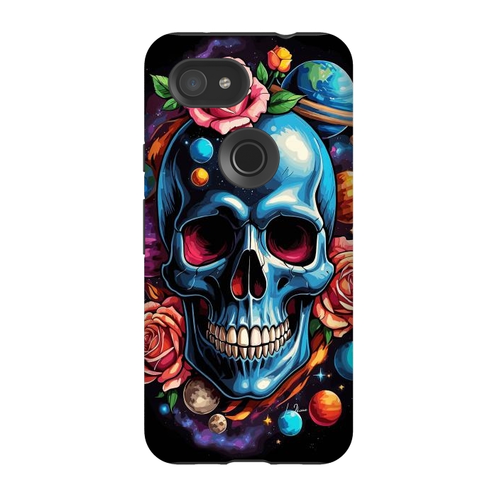 Pixel 3A StrongFit Astronomic Skull by LM2Kone