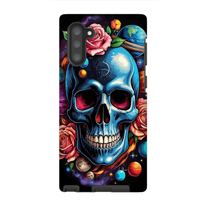 Galaxy Note 10 StrongFit Astronomic Skull by LM2Kone