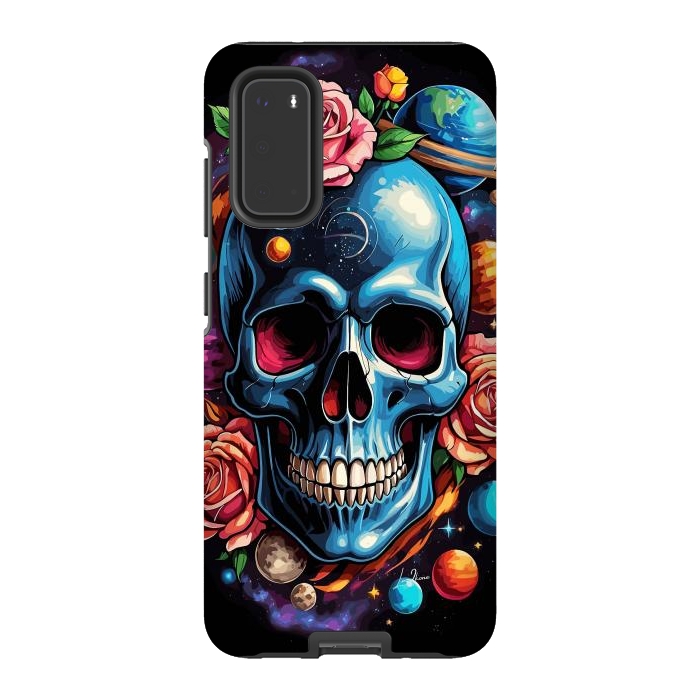 Galaxy S20 StrongFit Astronomic Skull by LM2Kone