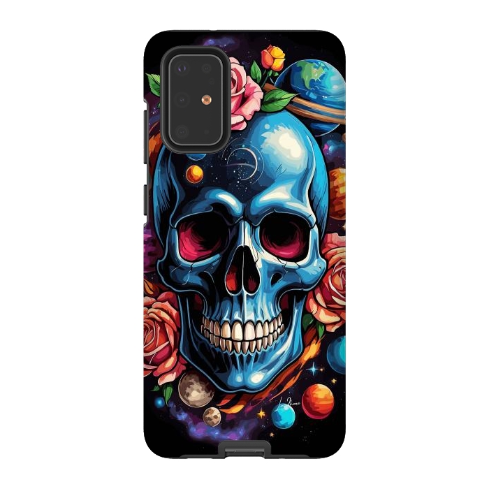 Galaxy S20 Plus StrongFit Astronomic Skull by LM2Kone