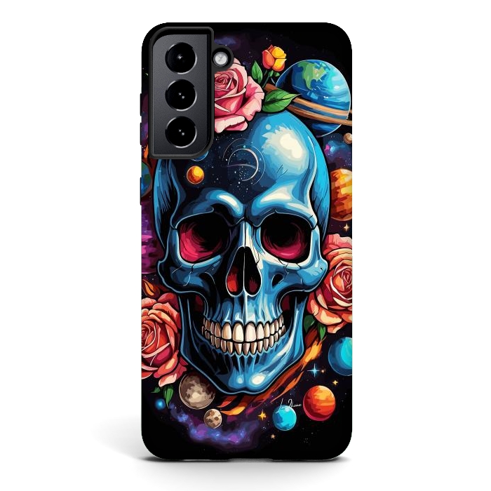 Galaxy S21 StrongFit Astronomic Skull by LM2Kone