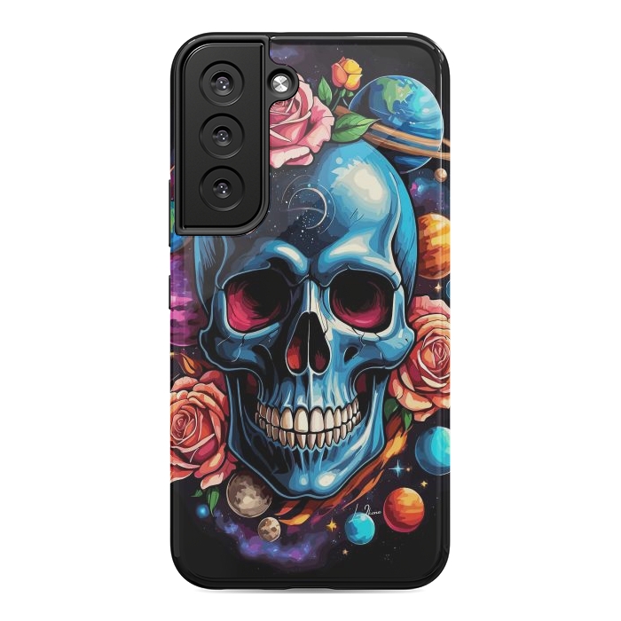 Galaxy S22 StrongFit Astronomic Skull by LM2Kone