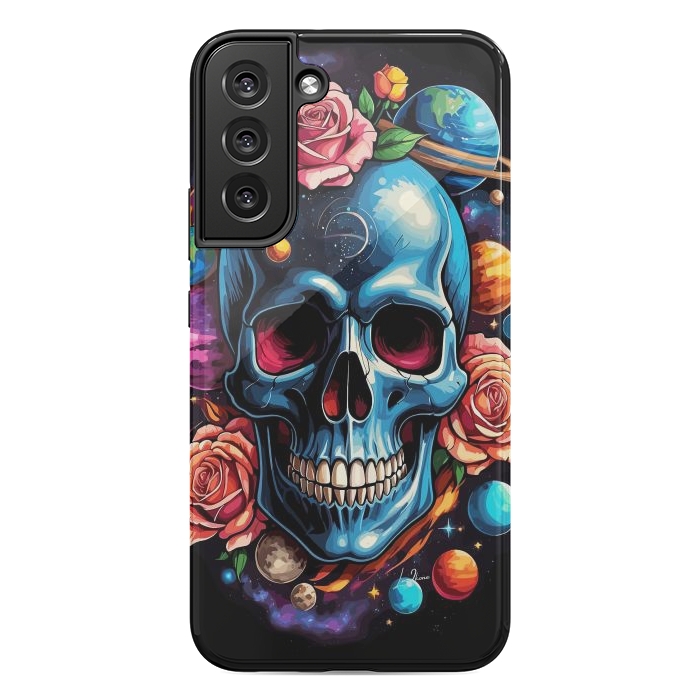 Galaxy S22 plus StrongFit Astronomic Skull by LM2Kone