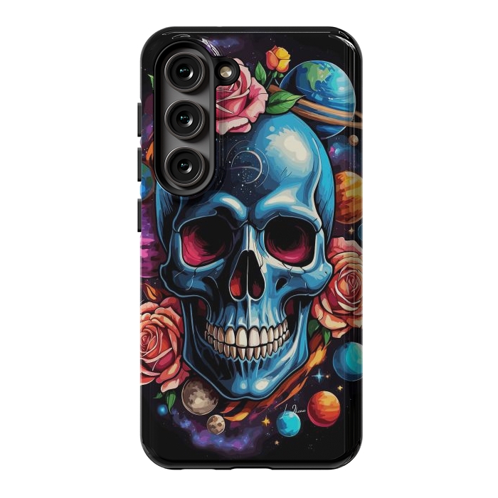 Galaxy S23 StrongFit Astronomic Skull by LM2Kone