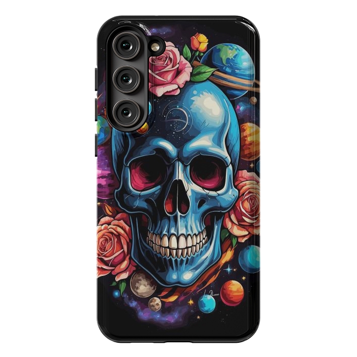 Galaxy S23 Plus StrongFit Astronomic Skull by LM2Kone