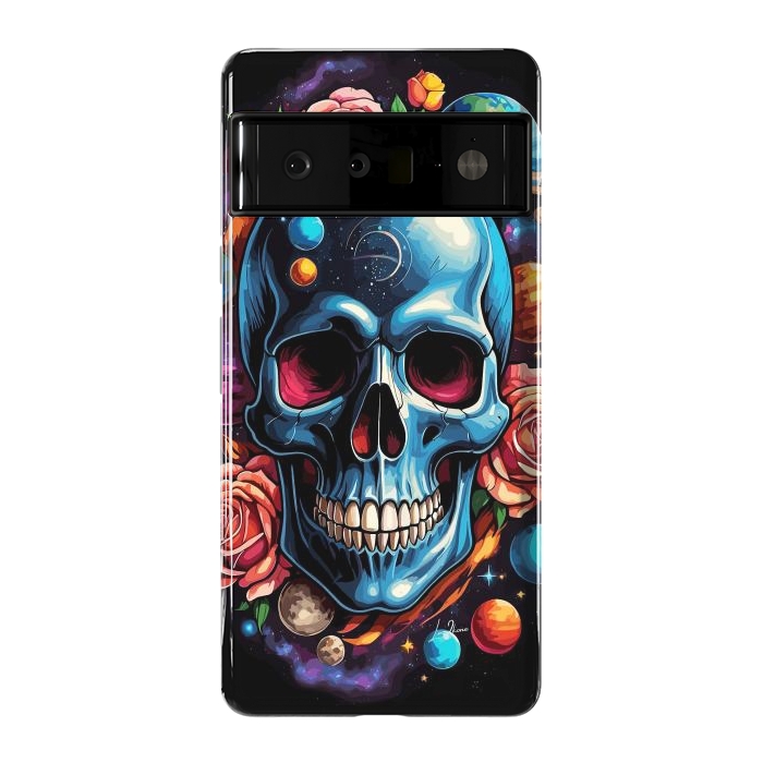 Pixel 6 Pro StrongFit Astronomic Skull by LM2Kone