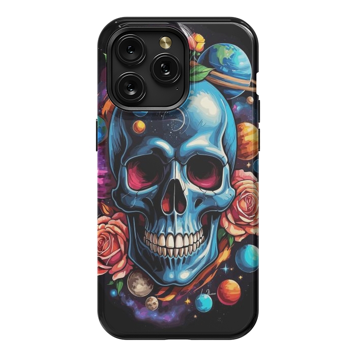 iPhone 15 Pro Max StrongFit Astronomic Skull by LM2Kone