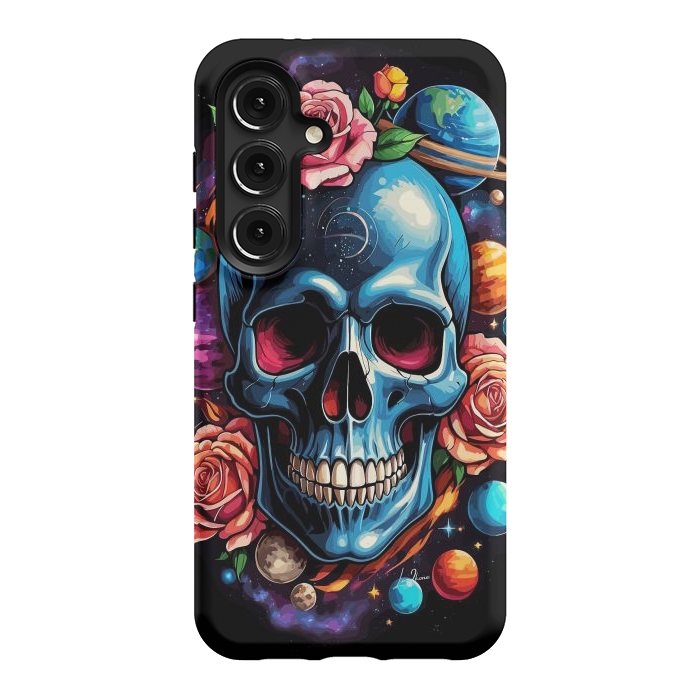 Galaxy S24 StrongFit Astronomic Skull by LM2Kone