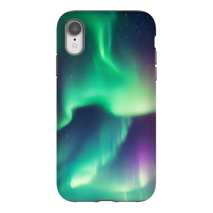 iPhone Xr StrongFit Aurora Borealis by JohnnyVillas