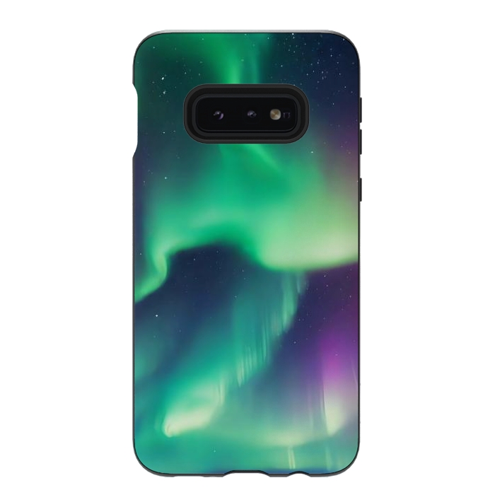 Galaxy S10e StrongFit Aurora Borealis by JohnnyVillas