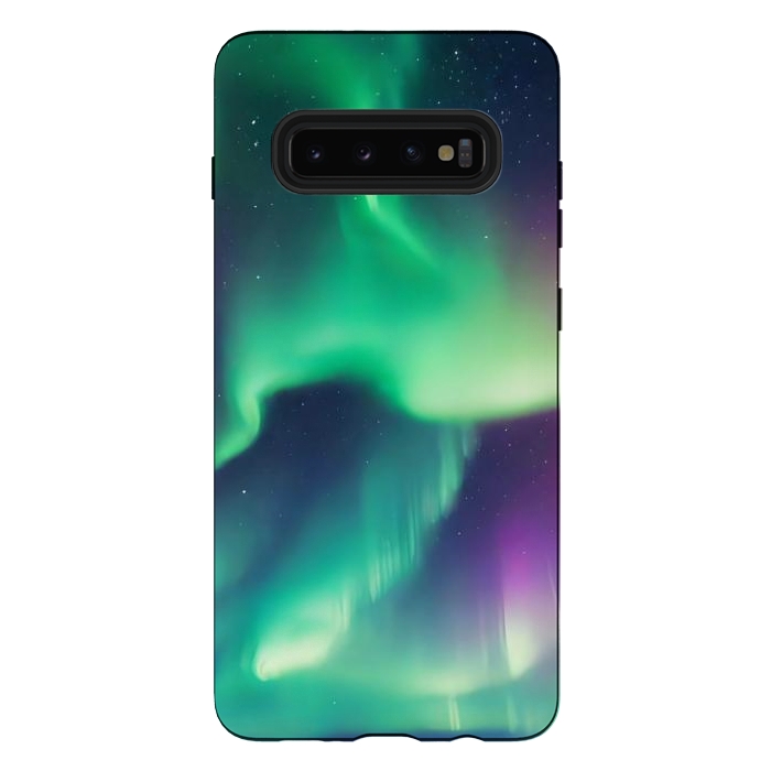 Galaxy S10 plus StrongFit Aurora Borealis by JohnnyVillas