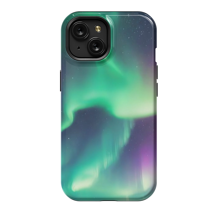 iPhone 15 StrongFit Aurora Borealis by JohnnyVillas