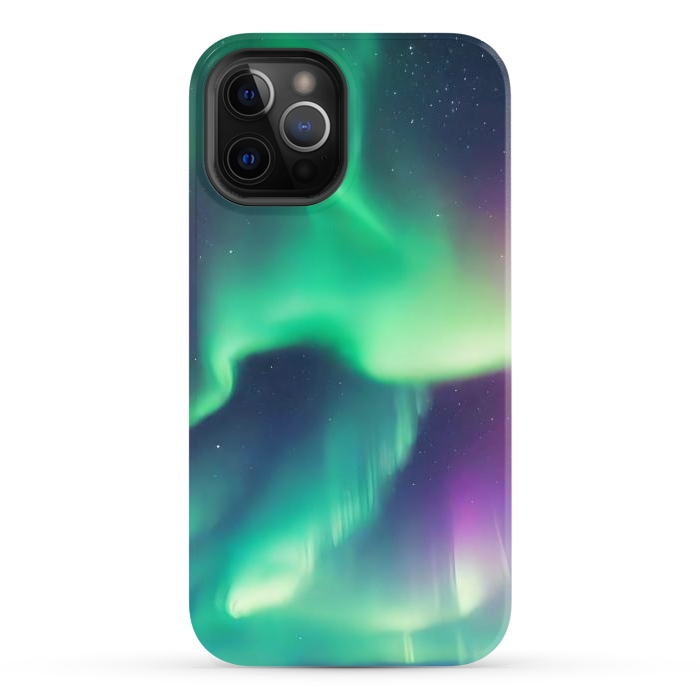 iPhone 12 Pro Max StrongFit Aurora Borealis by JohnnyVillas