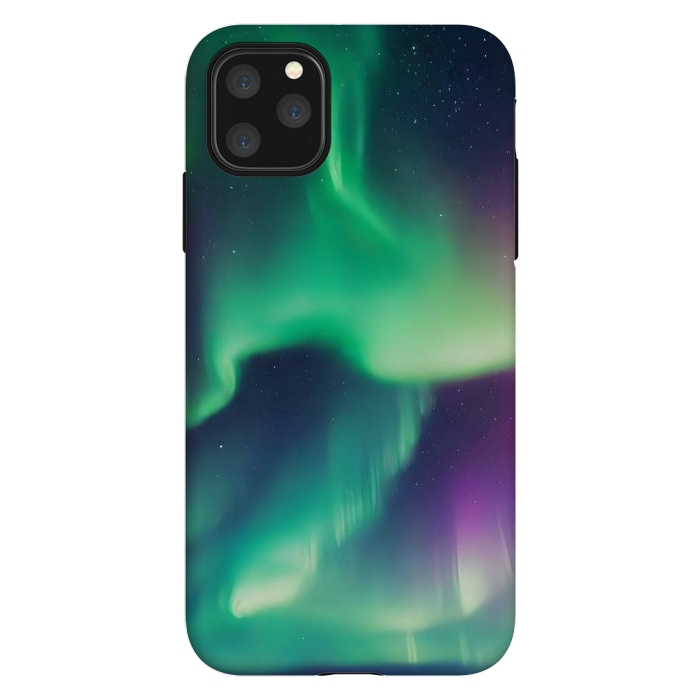 iPhone 11 Pro Max StrongFit Aurora Borealis by JohnnyVillas