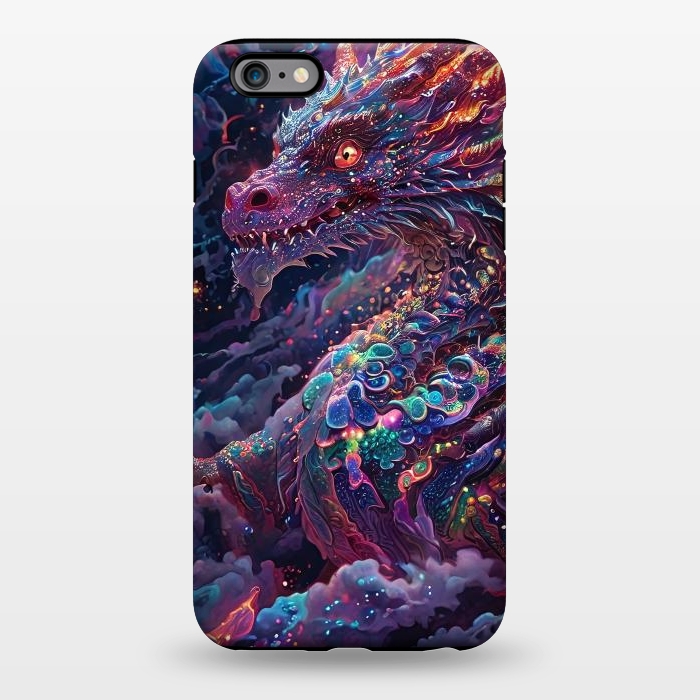 iPhone 6/6s plus StrongFit Iridescent Mythical Dragon by JohnnyVillas