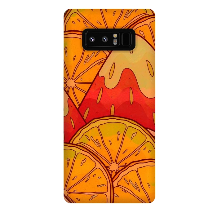 Galaxy Note 8 StrongFit Fruits of summer by Steve Wade (Swade)