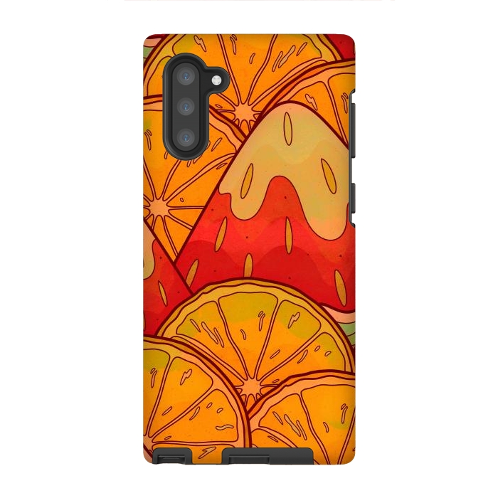 Galaxy Note 10 StrongFit Fruits of summer by Steve Wade (Swade)