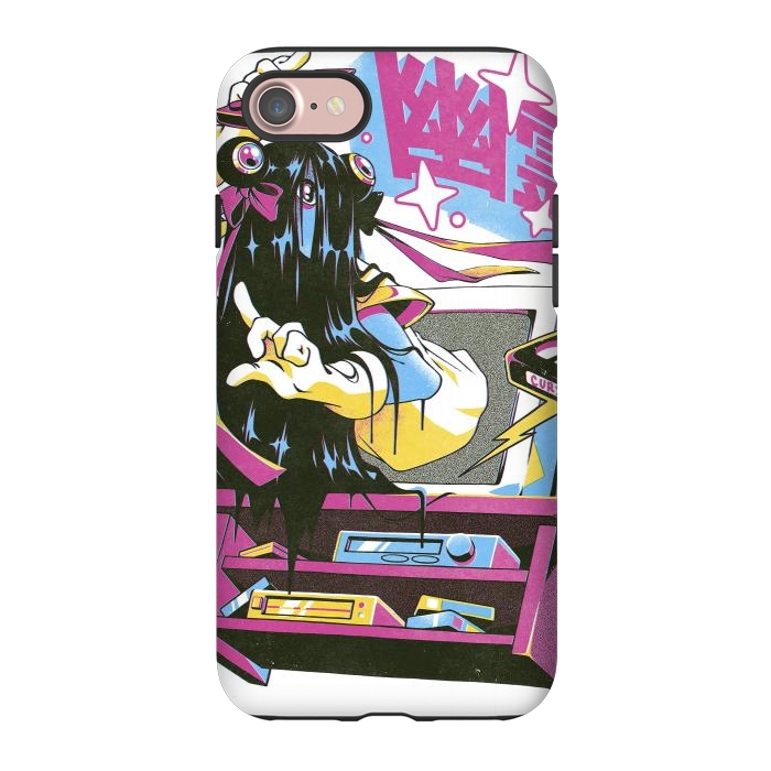 iPhone 7 StrongFit Anime Tape by Ilustrata