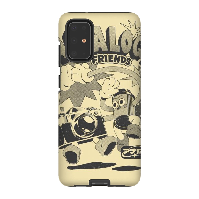 Galaxy S20 Plus StrongFit Analog Friends by Ilustrata