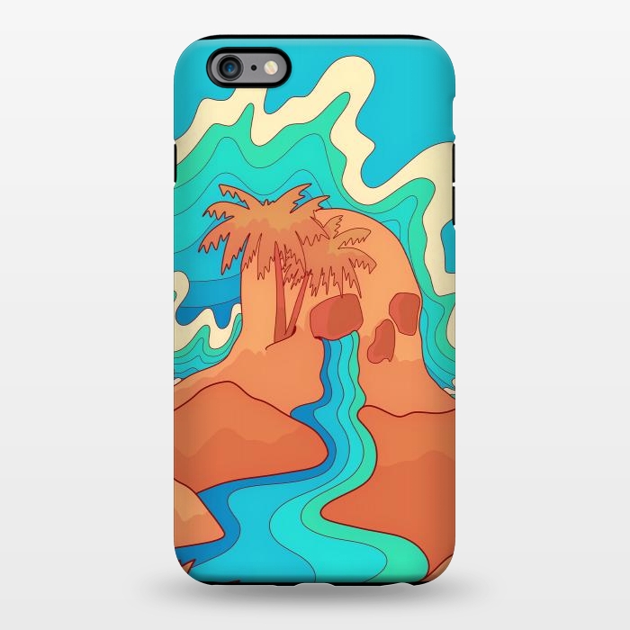 iPhone 6/6s plus StrongFit Sea skull by Steve Wade (Swade)