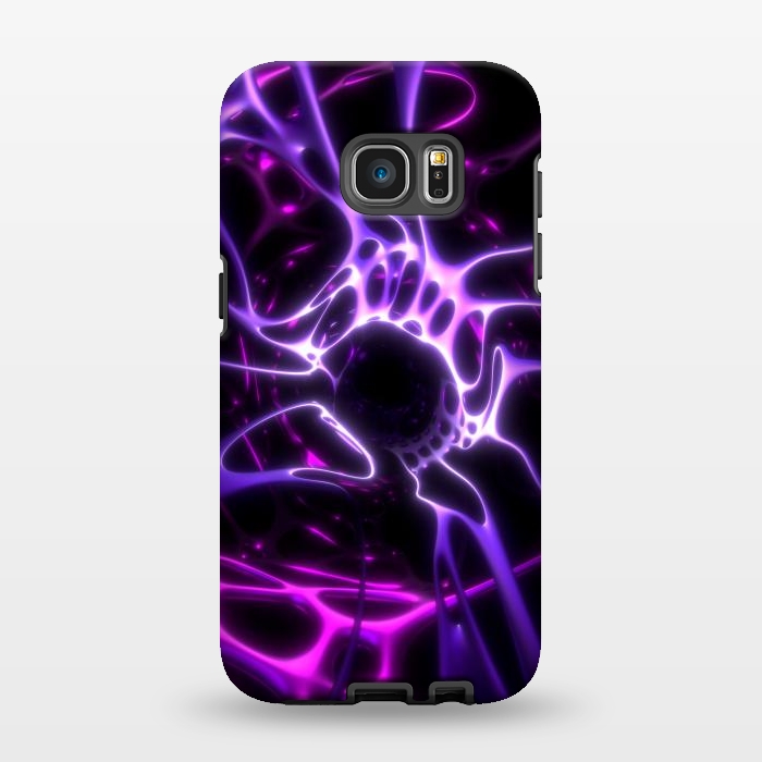 Galaxy S7 EDGE StrongFit Purple web by JohnnyVillas