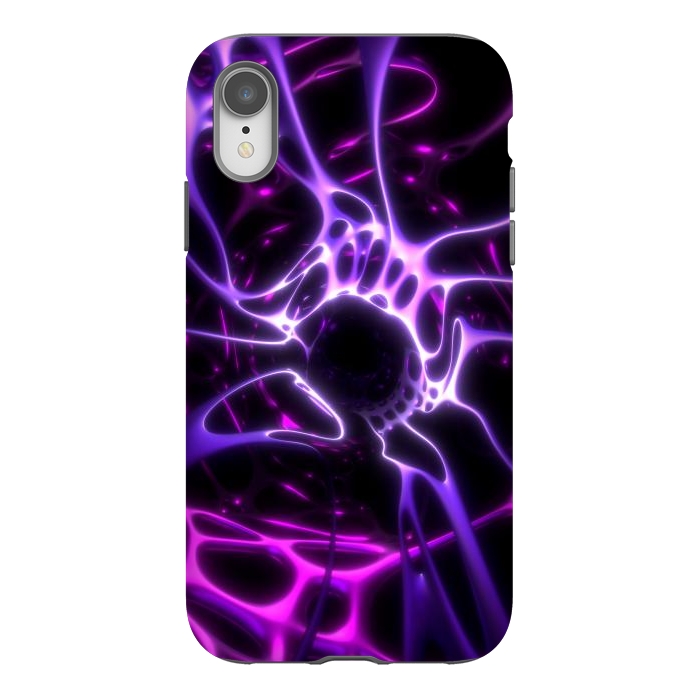 iPhone Xr StrongFit Purple web by JohnnyVillas