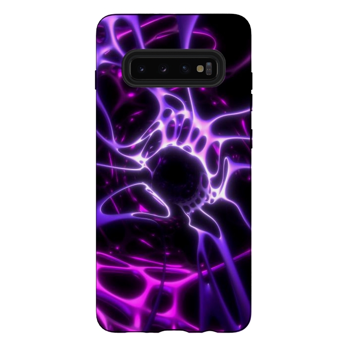 Galaxy S10 plus StrongFit Purple web by JohnnyVillas