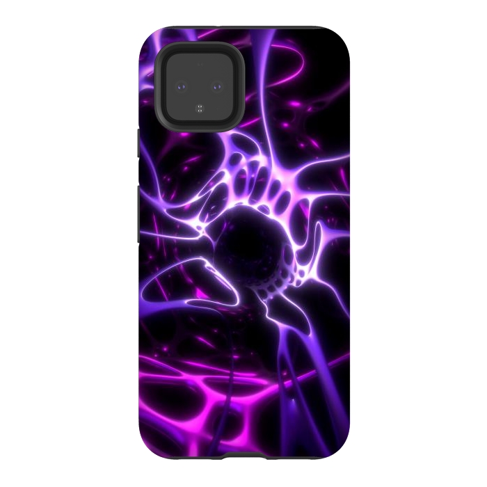 Pixel 4 StrongFit Purple web by JohnnyVillas