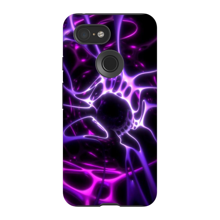 Pixel 3 StrongFit Purple web by JohnnyVillas