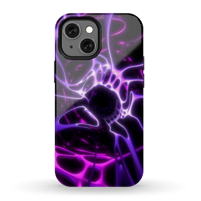 iPhone 12 mini StrongFit Purple web by JohnnyVillas