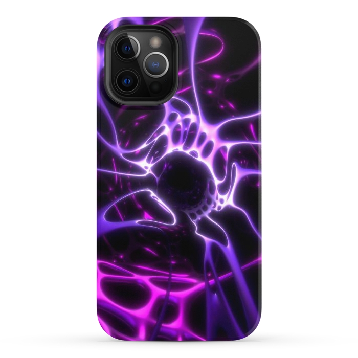 iPhone 12 Pro StrongFit Purple web by JohnnyVillas