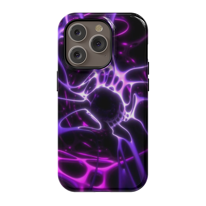 iPhone 14 Pro StrongFit Purple web by JohnnyVillas