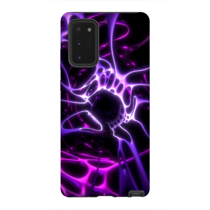 Galaxy Note 20 StrongFit Purple web by JohnnyVillas