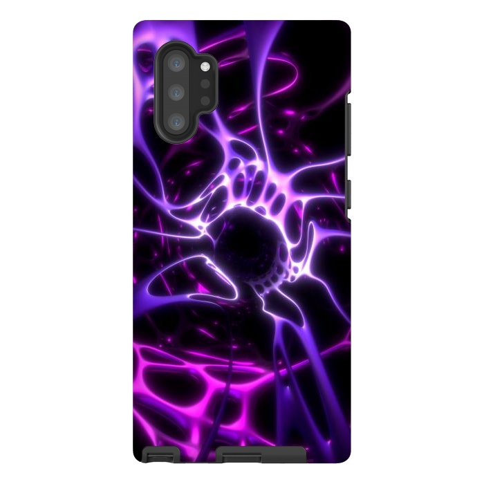 Galaxy Note 10 plus StrongFit Purple web by JohnnyVillas