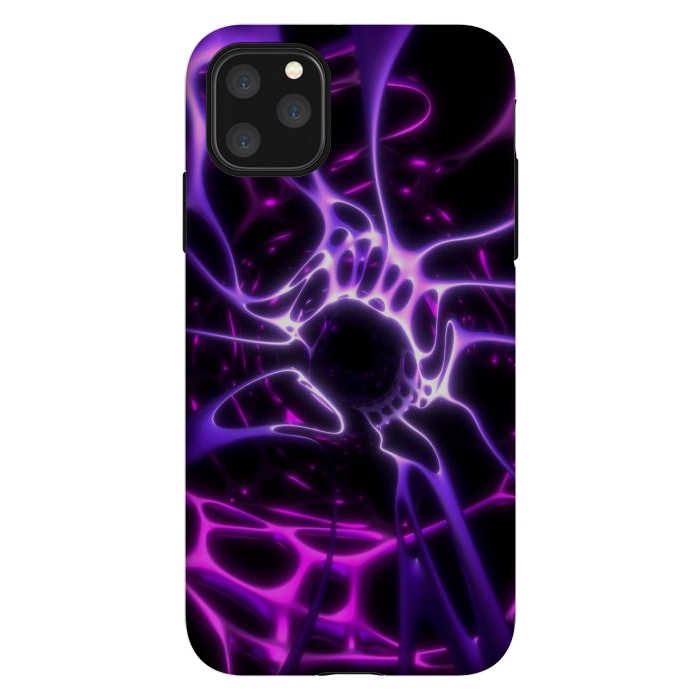 iPhone 11 Pro Max StrongFit Purple web by JohnnyVillas