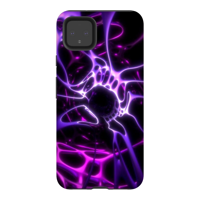 Pixel 4XL StrongFit Purple web by JohnnyVillas