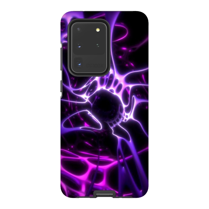 Galaxy S20 Ultra StrongFit Purple web by JohnnyVillas