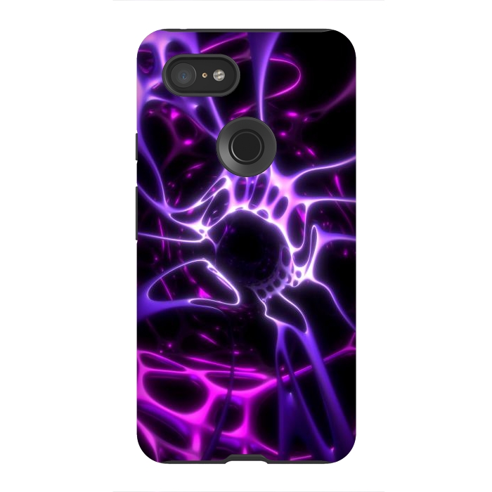 Pixel 3XL StrongFit Purple web by JohnnyVillas