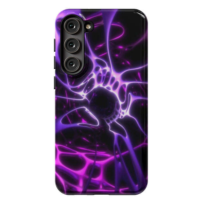 Galaxy S23 Plus StrongFit Purple web by JohnnyVillas