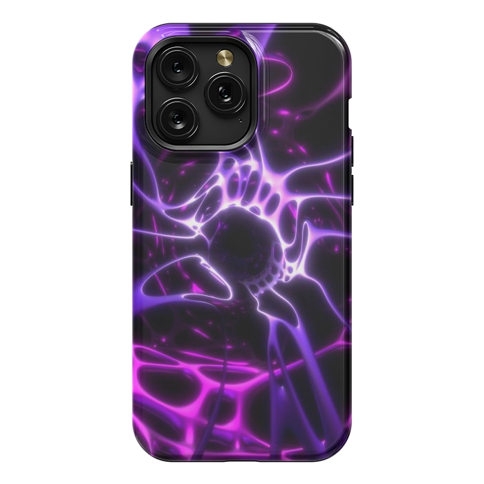 iPhone 15 Pro Max StrongFit Purple web by JohnnyVillas