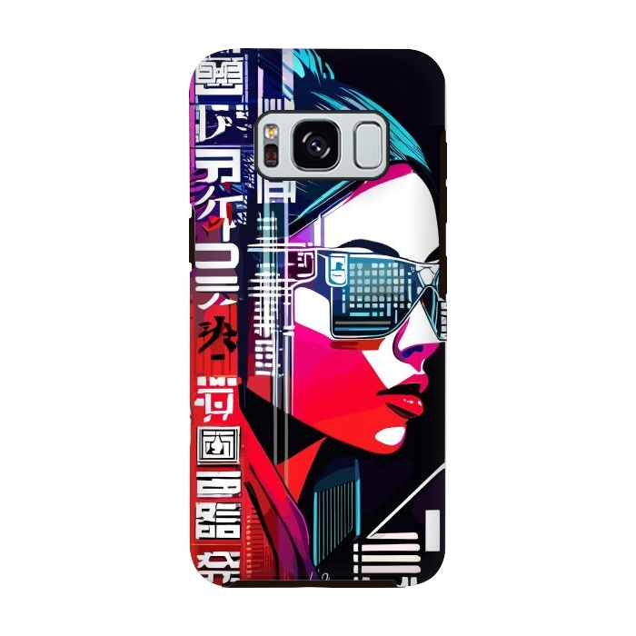 Galaxy S8 StrongFit Modern Japan Woman by LM2Kone