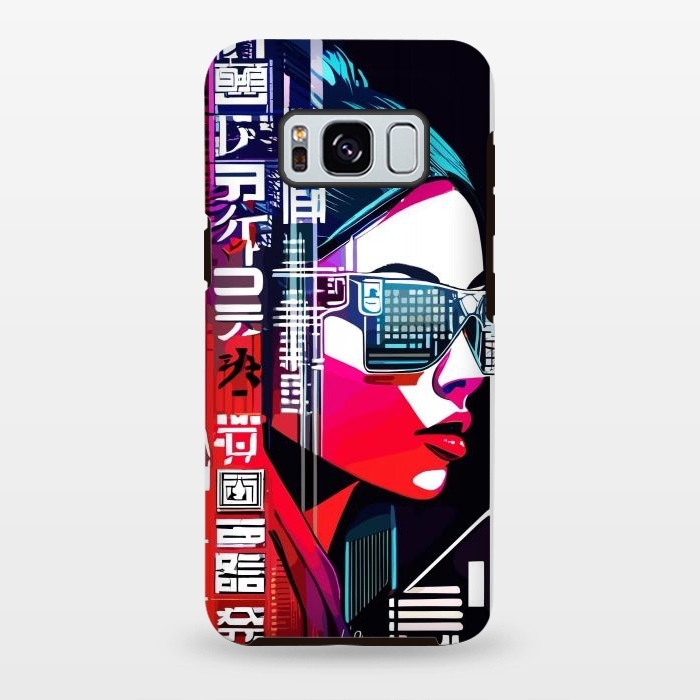 Galaxy S8 plus StrongFit Modern Japan Woman by LM2Kone