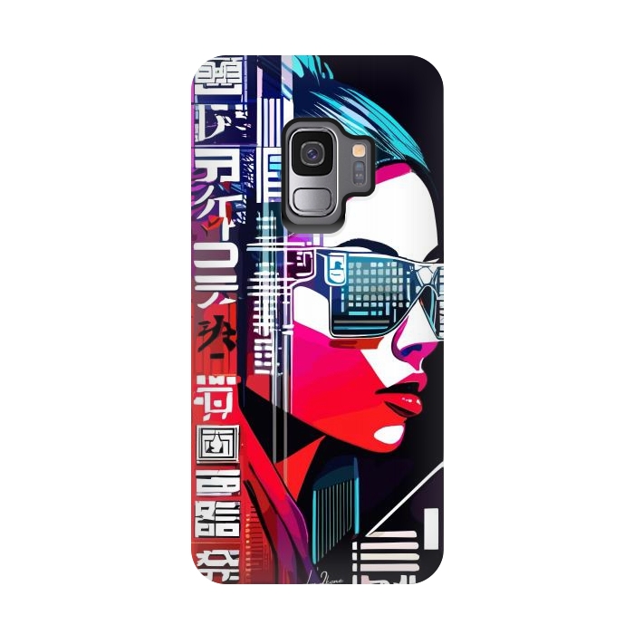 Galaxy S9 StrongFit Modern Japan Woman by LM2Kone