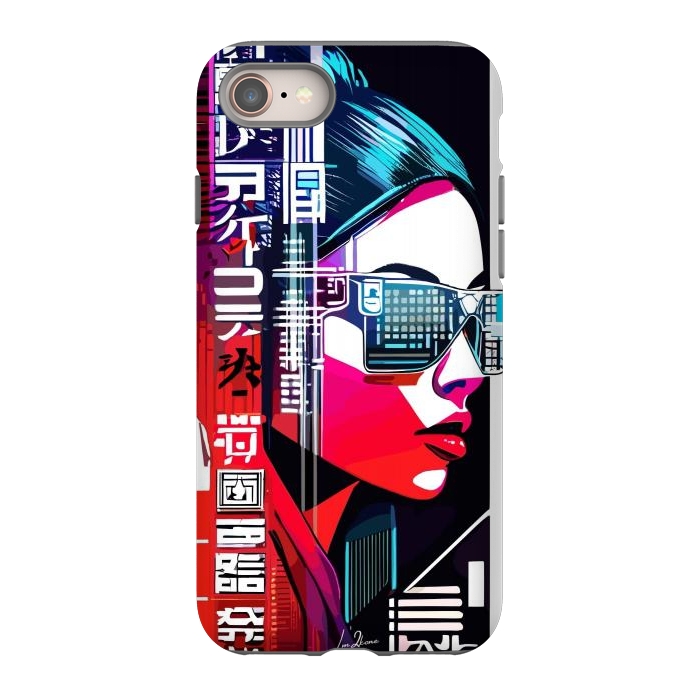 iPhone 8 StrongFit Modern Japan Woman by LM2Kone