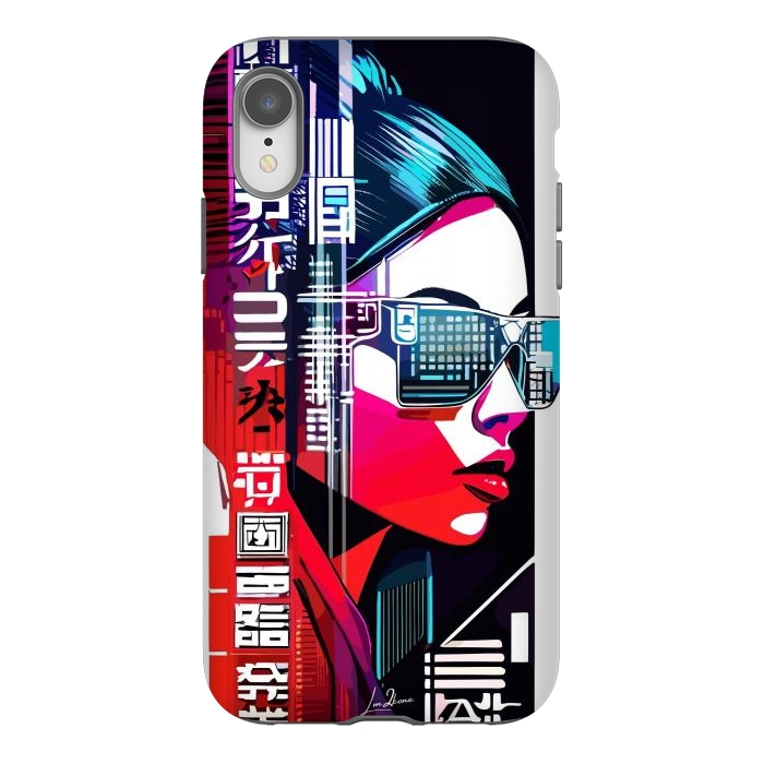 iPhone Xr StrongFit Modern Japan Woman by LM2Kone