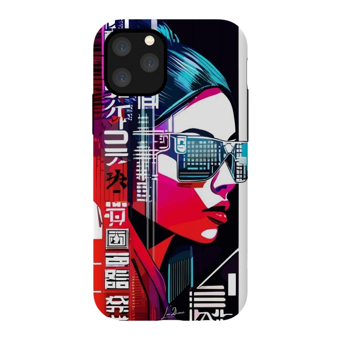 iPhone 11 Pro StrongFit Modern Japan Woman by LM2Kone