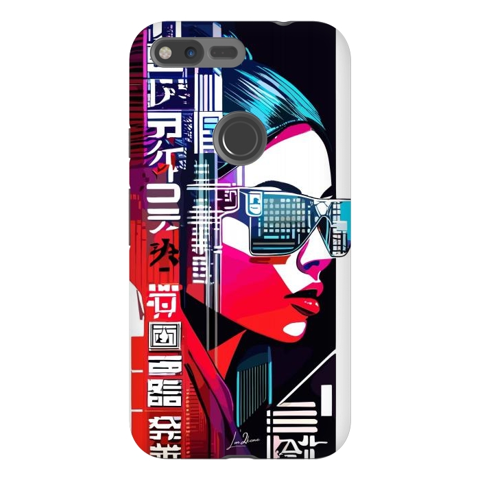 Pixel XL StrongFit Modern Japan Woman by LM2Kone